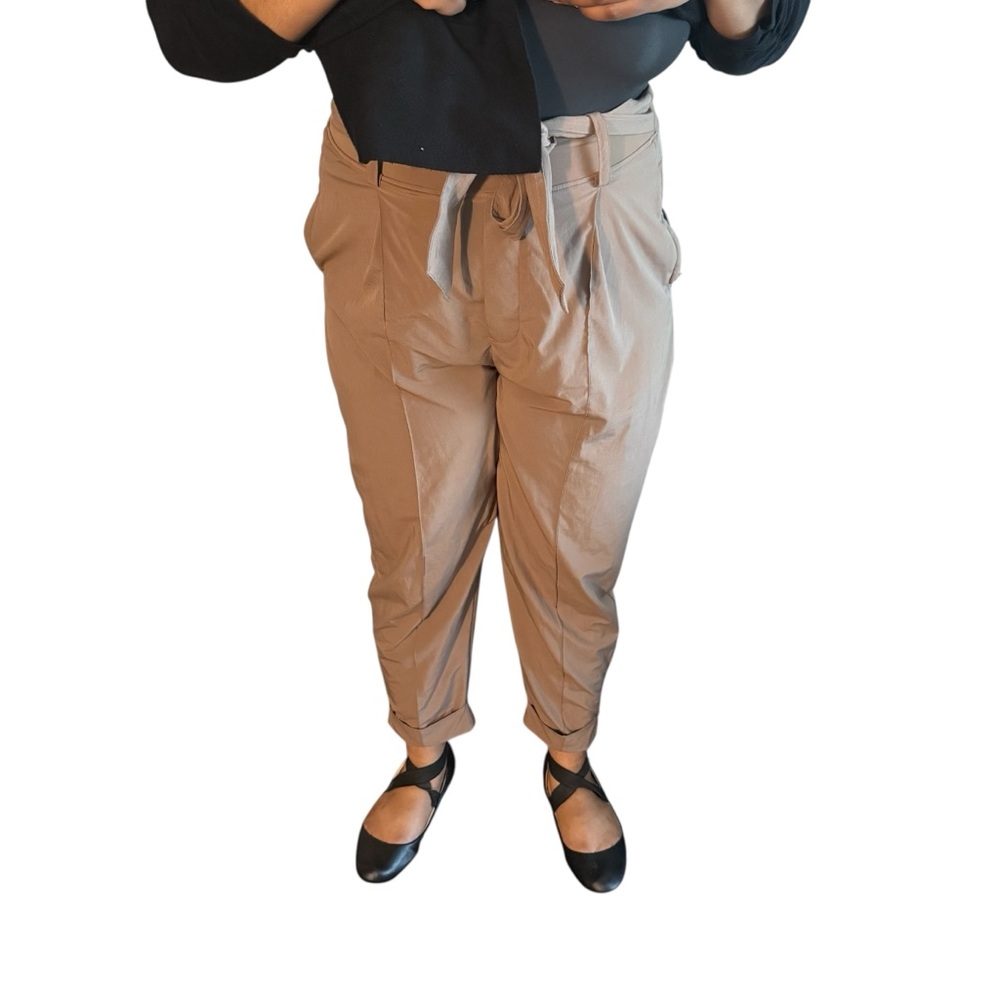 Athleta Tan Trousers Size 14